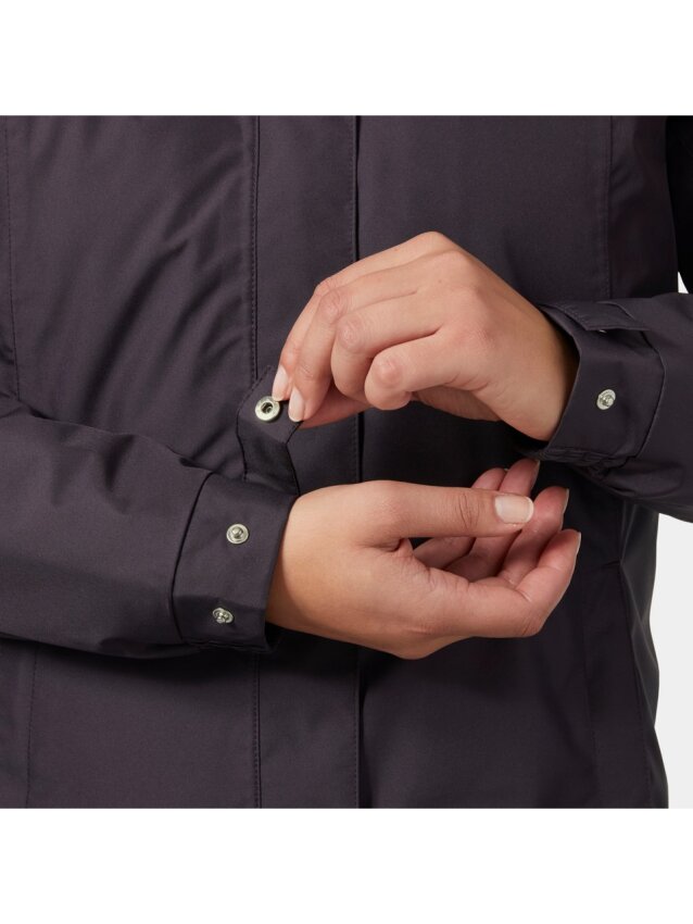 Helly Hansen Helly Hansen W Aden Insulated Kaban Siyah Kadın Mont - 8