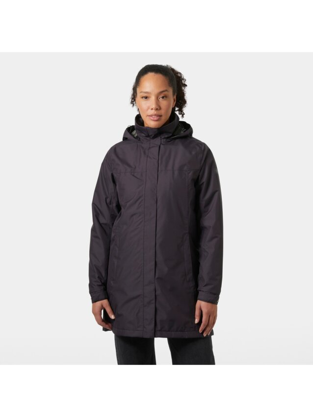 Helly Hansen Helly Hansen W Aden Insulated Kaban Siyah Kadın Mont - 1