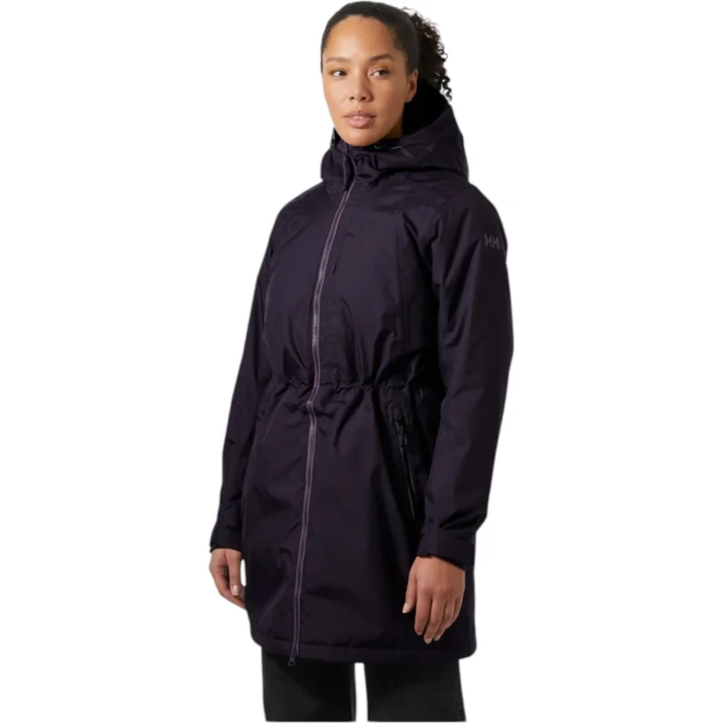 Helly Hansen Helly Hansen W Aden Insulated Kaban Siyah Kadın Mont - 2