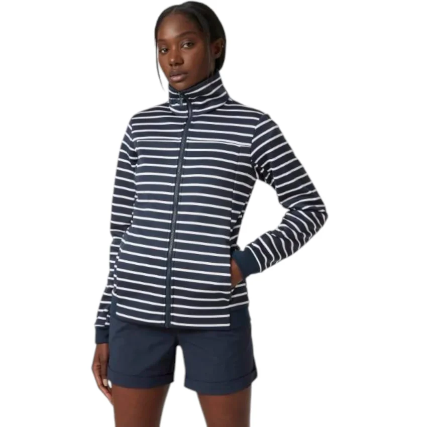 Helly Hansen Helly Hansen W Crew Fleece Mont Siyah-Beyaz Kadın Mont - 1