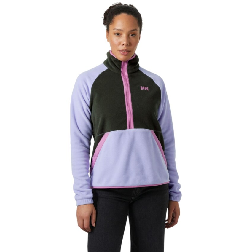 Helly Hansen Helly Hansen W Rig 1/2 Zip Mor Kadın Polar - 1