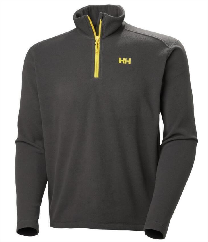 Helly Hansen HH MOUNT POLAR FLEECE Siyah-Sarı Erkek Sweatshirt HH..12001 HHA.987 - 1