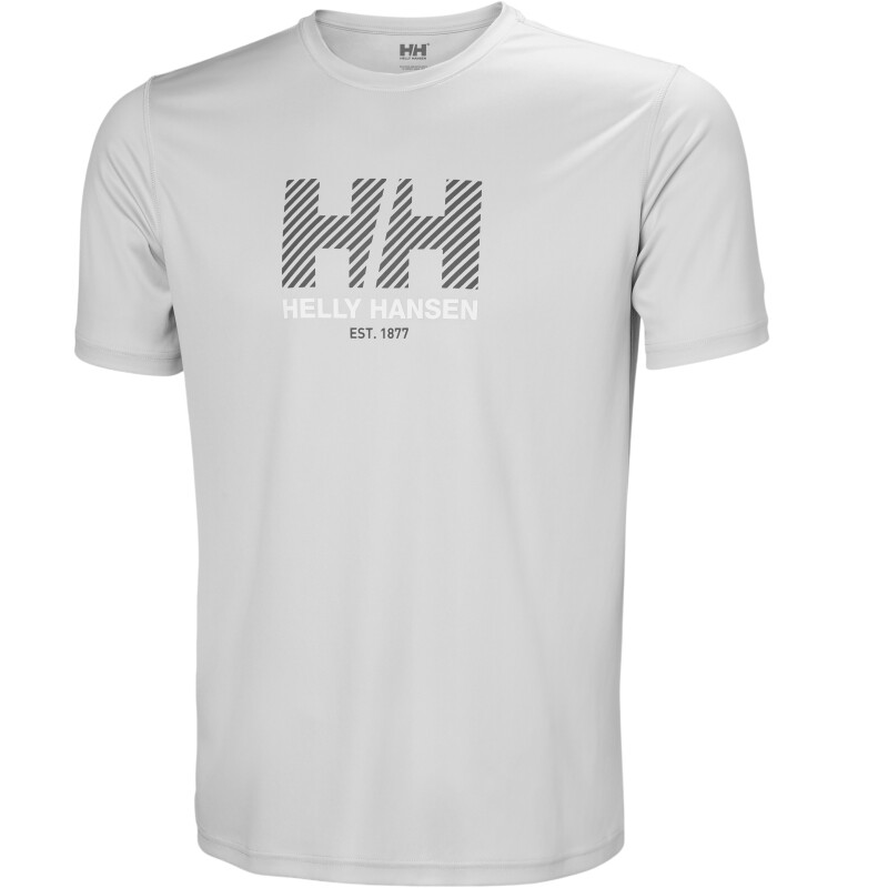 Helly Hansen HH Tech Graphic 2.0 Gri Erkek Tshirt - 4
