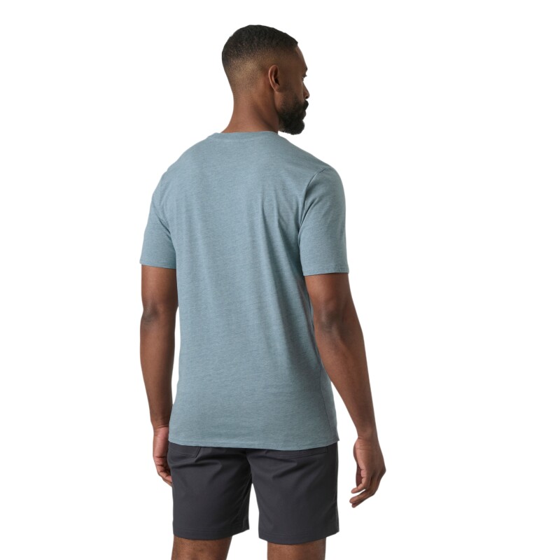 Helly Hansen HH Tech Logo Mavi Erkek Tshirt - Helly Hansen (1)