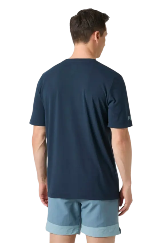 Helly Hansen HP Race Graphic T-Shirt Lacivert Erkek Tshirt - 2