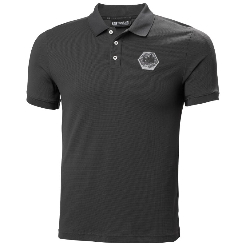 Helly Hansen HP Race Antrasit Erkek Polo Tshirt - 3