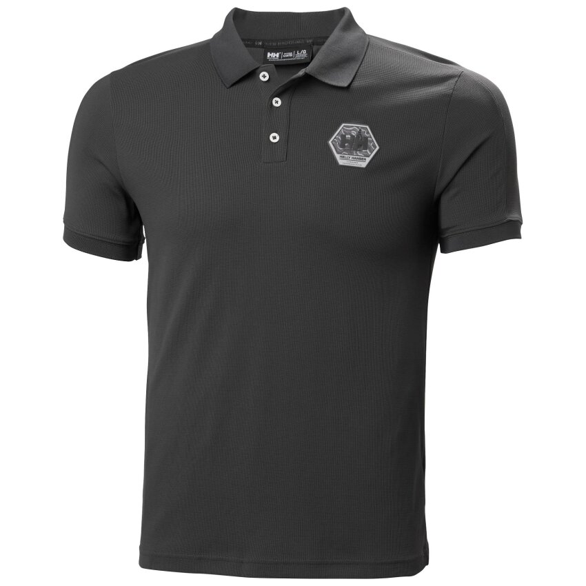 Helly Hansen HP Race Antrasit Erkek Polo Tshirt - 3