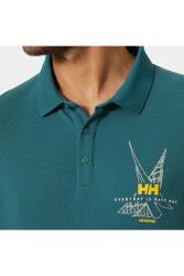 Helly Hansen HP RACE POLO T-SHIRT Yeşil Erkek Polo Tshirt - 3