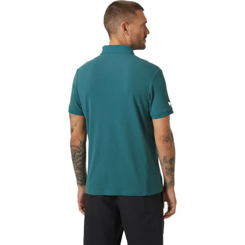 Helly Hansen HP RACE POLO T-SHIRT Yeşil Erkek Polo Tshirt - 2
