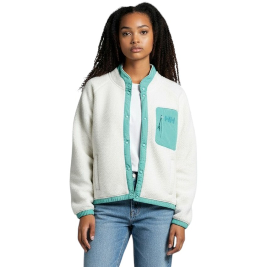 Helly Hansen Imperial Pile Snap Yeşil Kadın Polar - 1