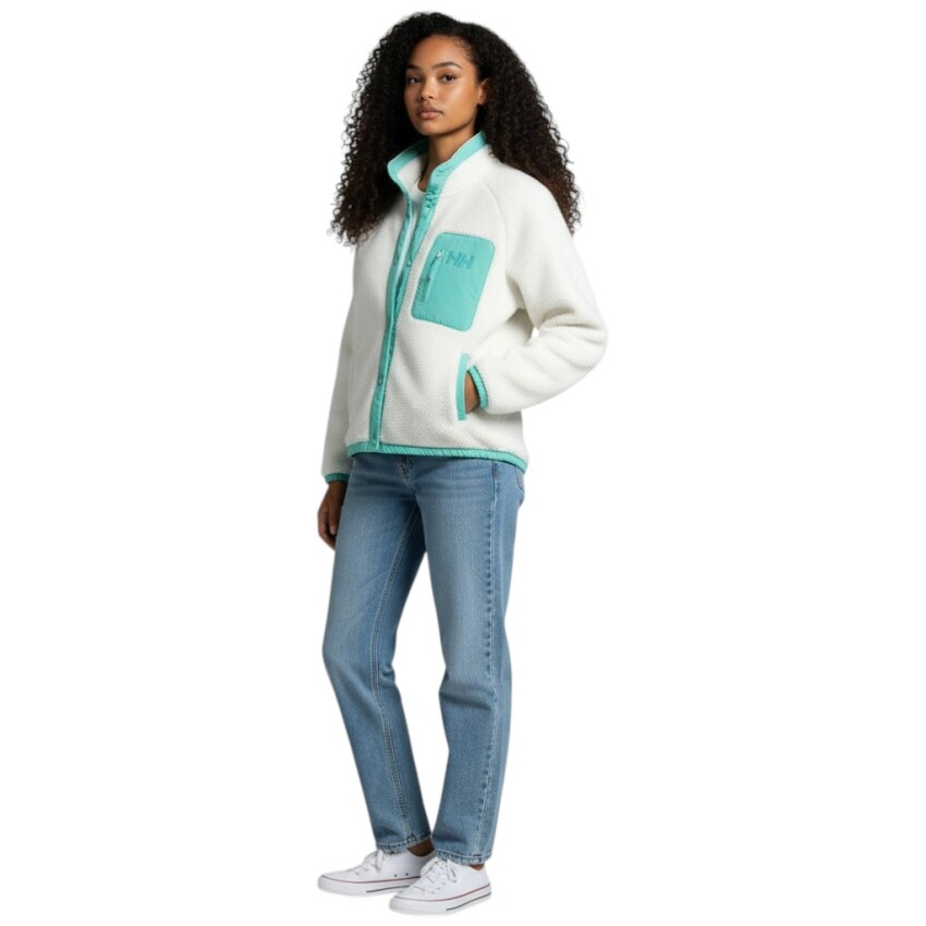 Helly Hansen Imperial Pile Snap Yeşil Kadın Polar - 2