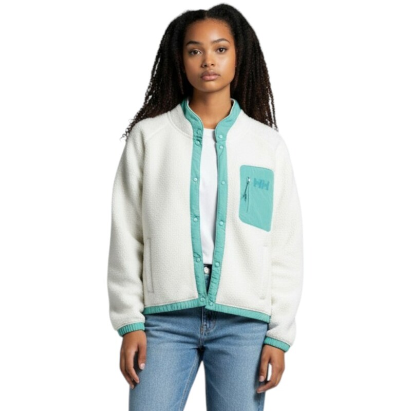 Helly Hansen Imperial Pile Snap Yeşil Kadın Polar - Helly Hansen