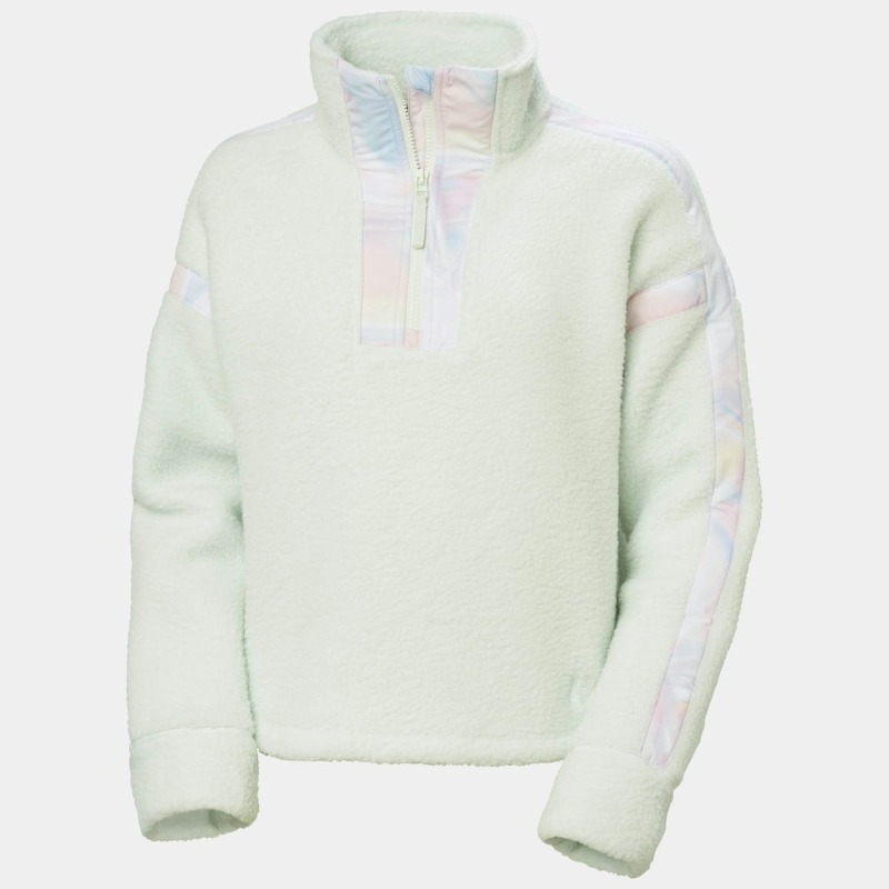 Helly Hansen Imperial Pile Zip Pullover Yeşil Kadın Polar - 5