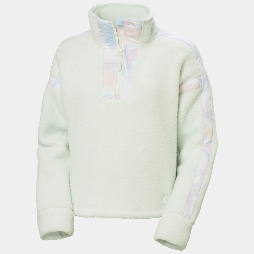 Helly Hansen Imperial Pile Zip Pullover Yeşil Kadın Polar - 5