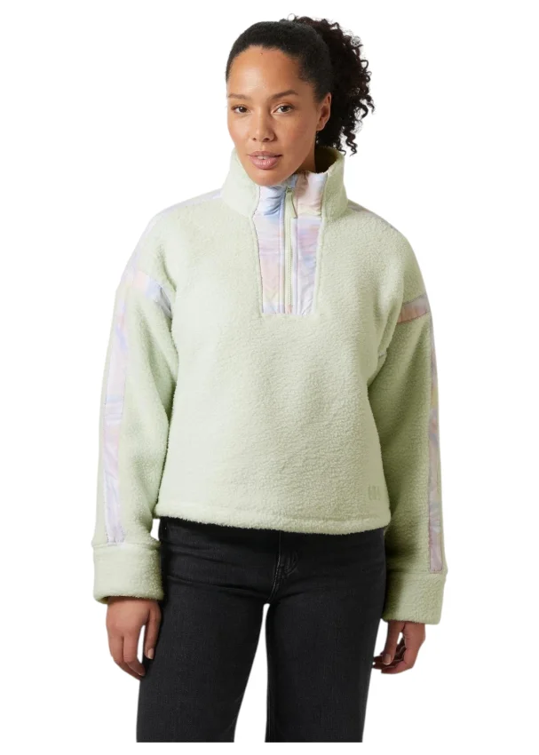 Helly Hansen Imperial Pile Zip Pullover Yeşil Kadın Polar - 1