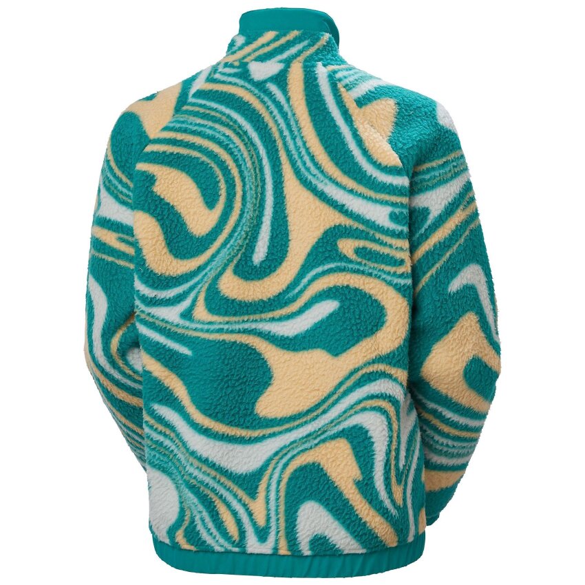 Helly Hansen Imperial Printed Pile Snap Mavi Kadın Polar - 6