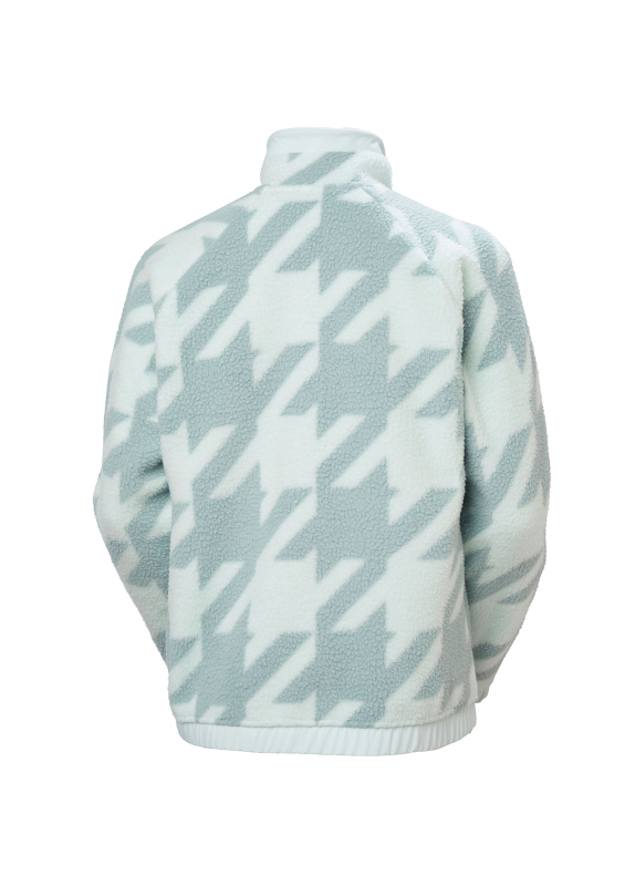 Helly Hansen Imperial Printed Pile Snap Yeşil Kadın Polar - 2