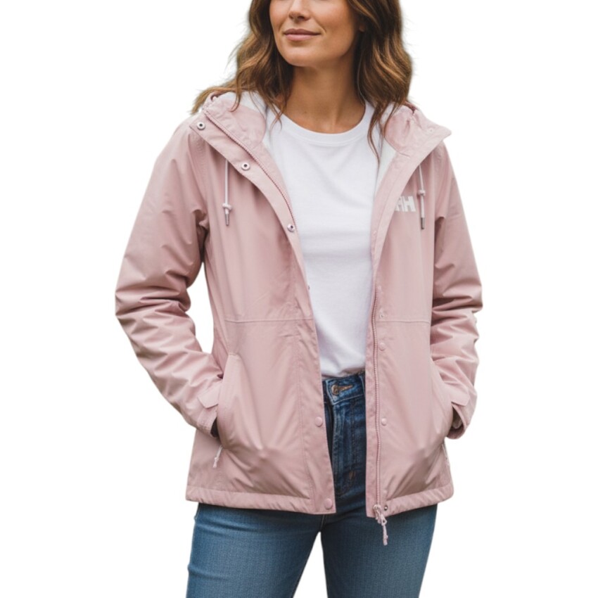 Helly Hansen Loke Yağmurluk 2.0 Pembe Kadın Mont - 1