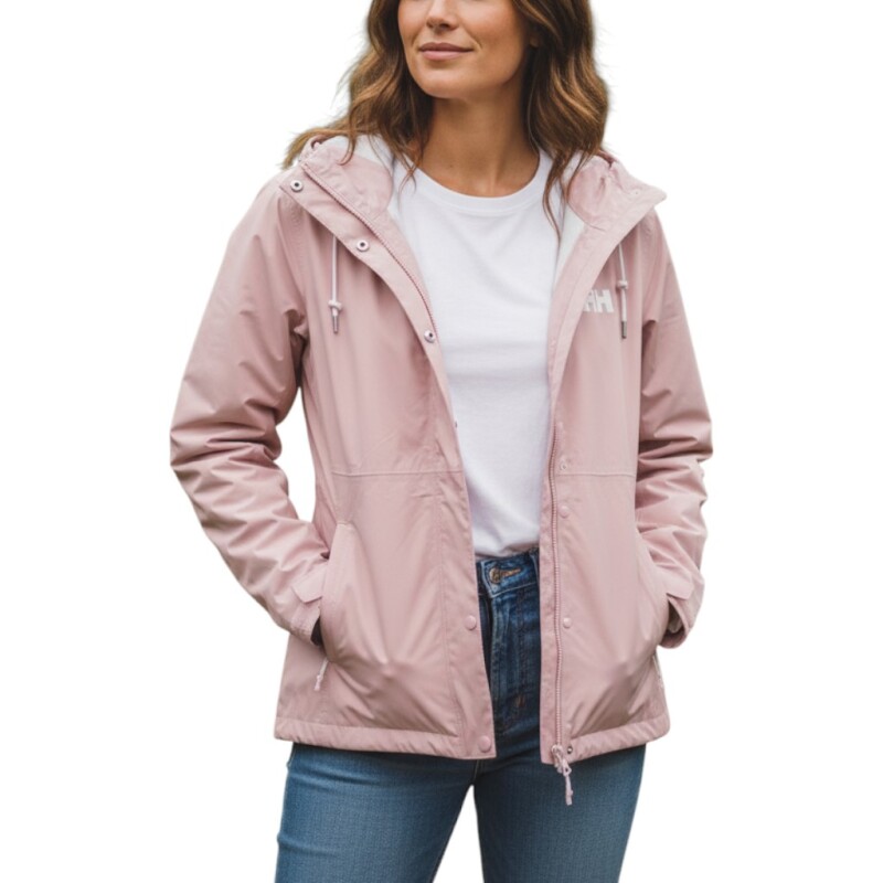 Helly Hansen Loke Yağmurluk 2.0 Pembe Kadın Mont - Helly Hansen