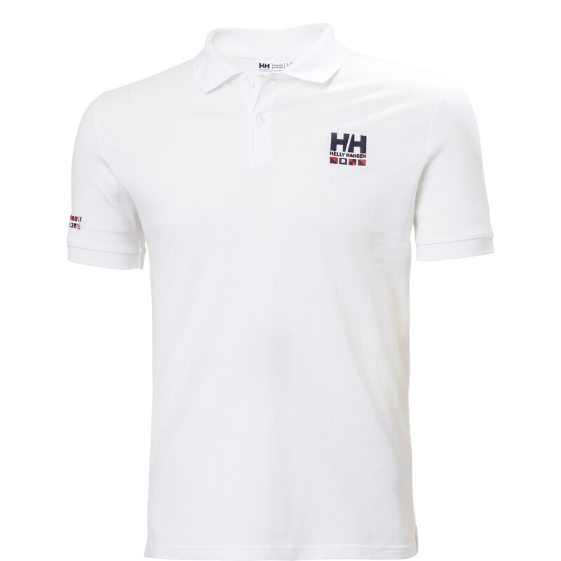 Helly Hansen Messina Graphic Fitted Beyaz Erkek Polo Tshirt - 6
