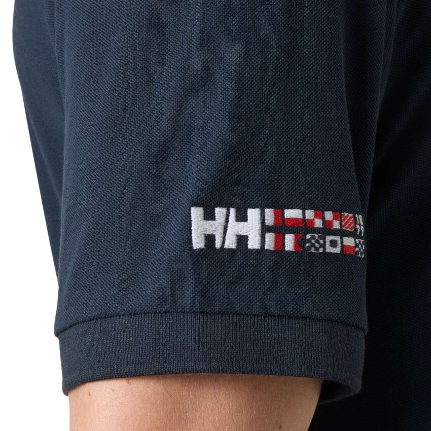 Helly Hansen Messina Graphic Fitted Polo T-Shirt - 4