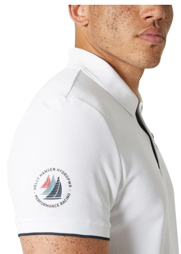 Helly Hansen Ocean Polo 2.0 Beyaz Erkek Polo Tshirt - 4