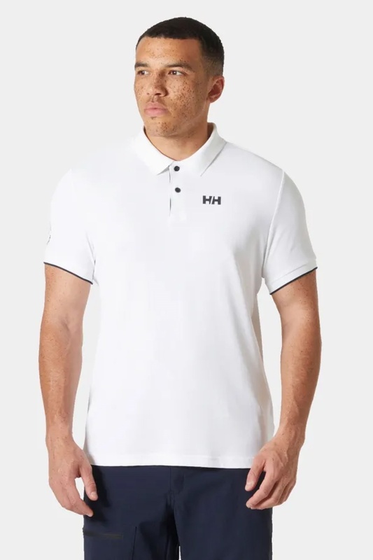 Helly Hansen Ocean Polo 2.0 Beyaz Erkek Polo Tshirt - Helly Hansen
