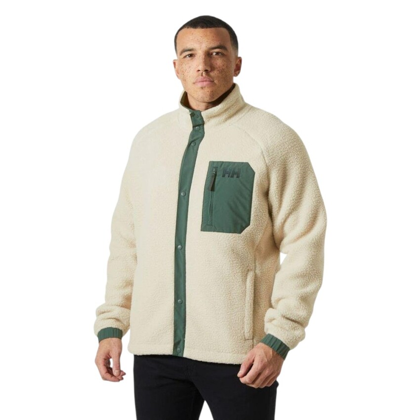 Helly Hansen Panorama Pile Snap Gri Erkek Polar - 1