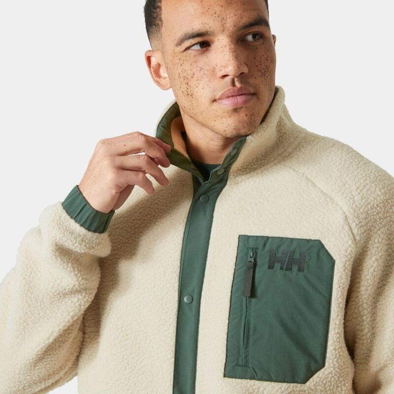 Helly Hansen Panorama Pile Snap Gri Erkek Polar - 3