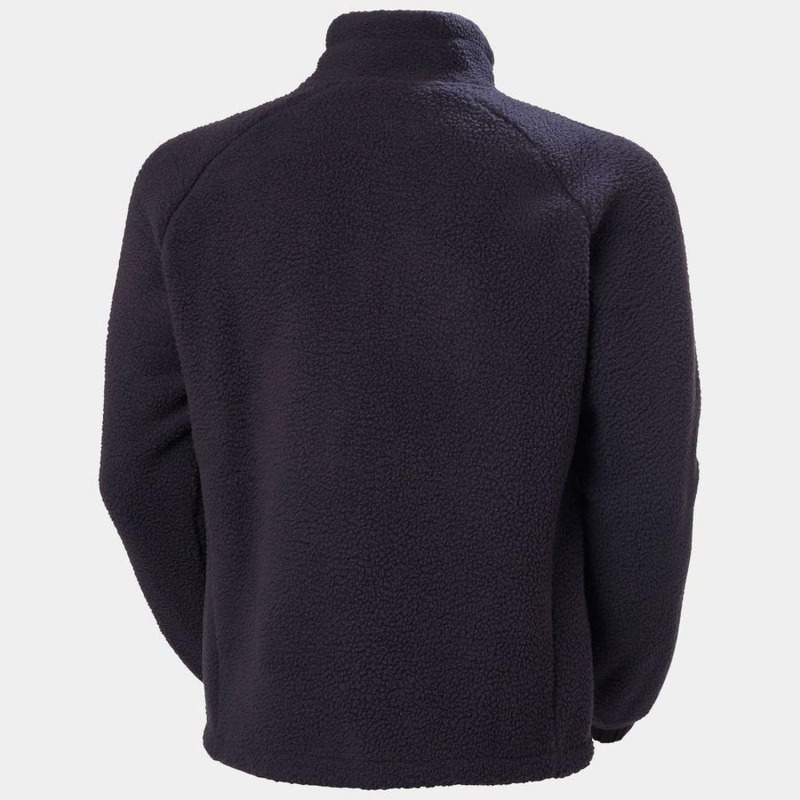 Helly Hansen Panorama Pile Snap Siyah Erkek Polar - 5