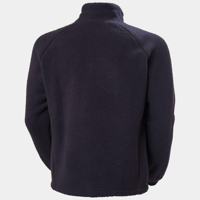 Helly Hansen Panorama Pile Snap Siyah Erkek Polar - 5