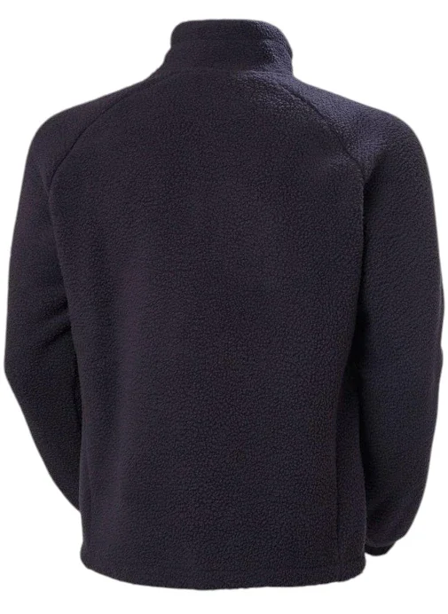 Helly Hansen Panorama Pile Snap Siyah Erkek Polar - 4