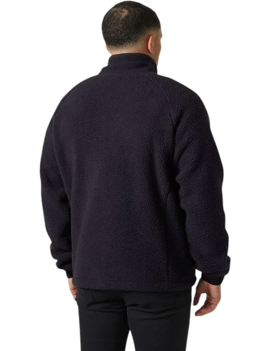 Helly Hansen Panorama Pile Snap Siyah Erkek Polar - 2