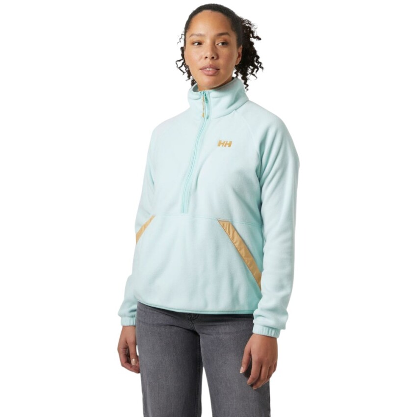 Helly Hansen Rig 1/2 Zip Mavi Kadın Polar - 1