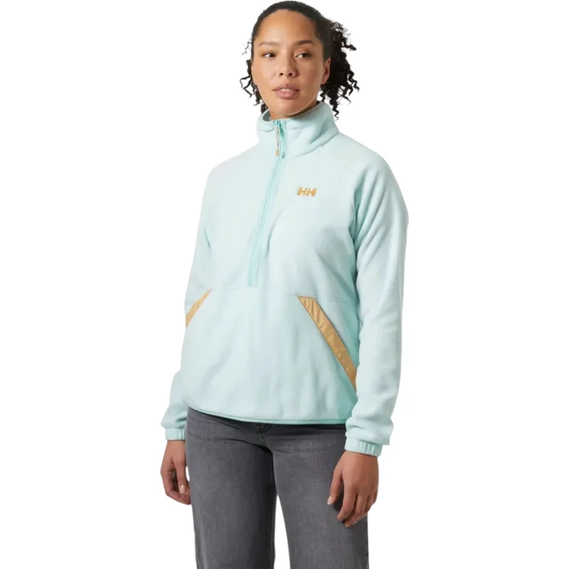 Helly Hansen Rig 1/2 Zip Mavi Kadın Polar - 1