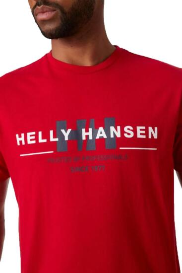 Helly Hansen RWB GRAPHIC T-SHIRT KIRMIZI Erkek Tshirt - 2
