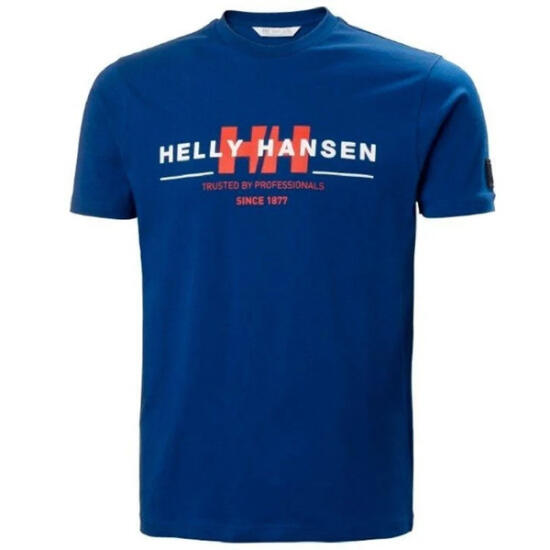 Helly Hansen RWB GRAPHIC T-SHIRT Mavi Erkek Tshirt - 1