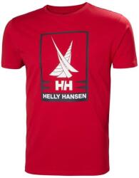 Helly Hansen SHORELINE T-SHIRT 2.0 KIRMIZI Erkek Tshirt - 1