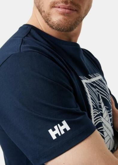 Helly Hansen SHORELINE T-SHIRT 2.0 LACİVERT Erkek Tshirt - 5