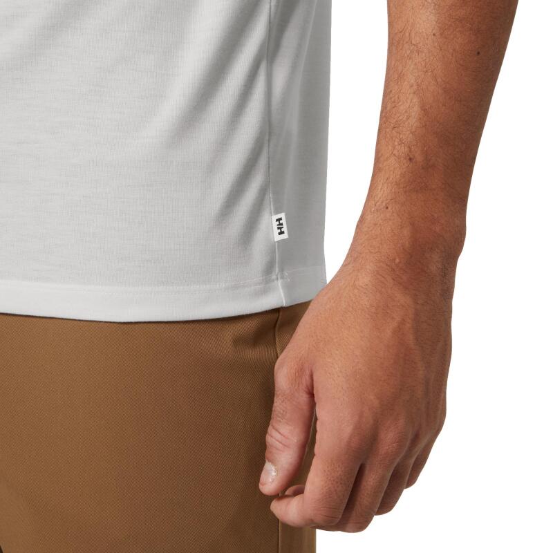 Helly Hansen Skog Recycled Graphic Beyaz Erkek Tshirt - 6