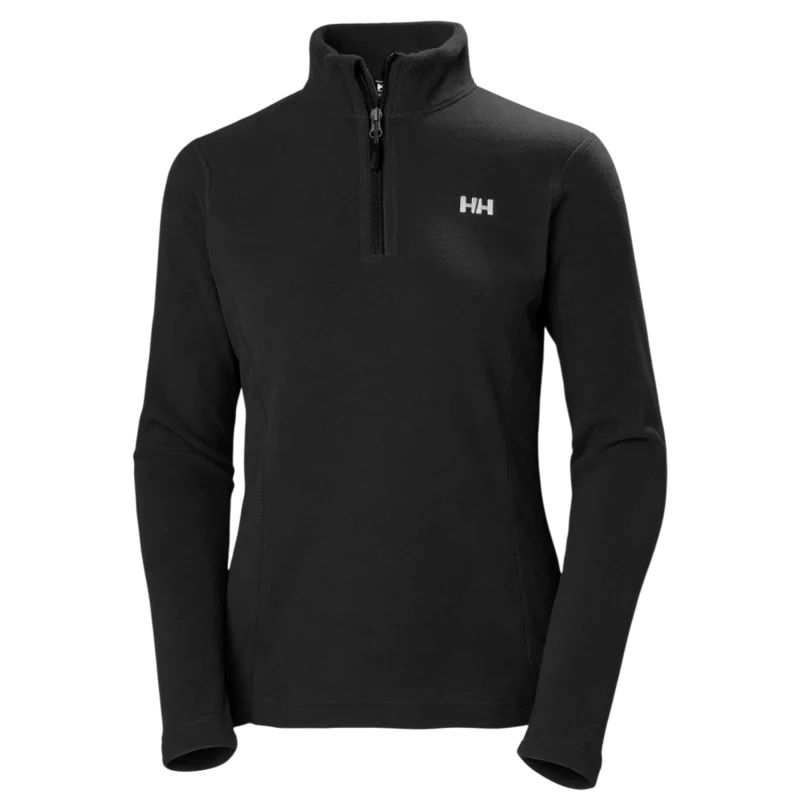 Helly Hansen W Light Halfzip Kadın Siyah Polar 