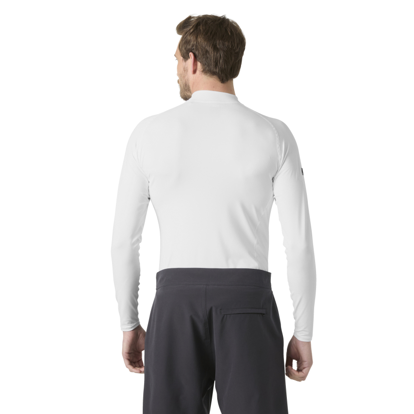Helly Hansen Waterwear Rashguard Likra Beyaz Erkek Sweatshirt - 2
