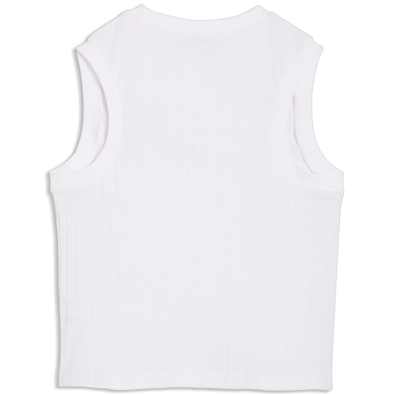 Puma Her Tank Beyaz Kadın Atlet - 5
