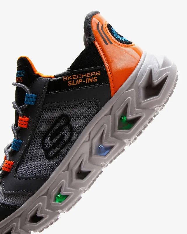 Skechers Hypno-Flash 2.0 - Odelux Gri Çocuk Günlük Ayakkabı - 6
