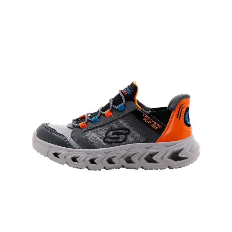 Skechers Hypno-Flash 2.0 - Odelux Gri Çocuk Günlük Ayakkabı - Skechers