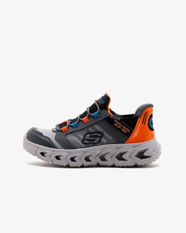 Skechers HYPNO-FLASH 2.0 - ODELUX Gri Çocuk Günlük Ayakkabı - 2