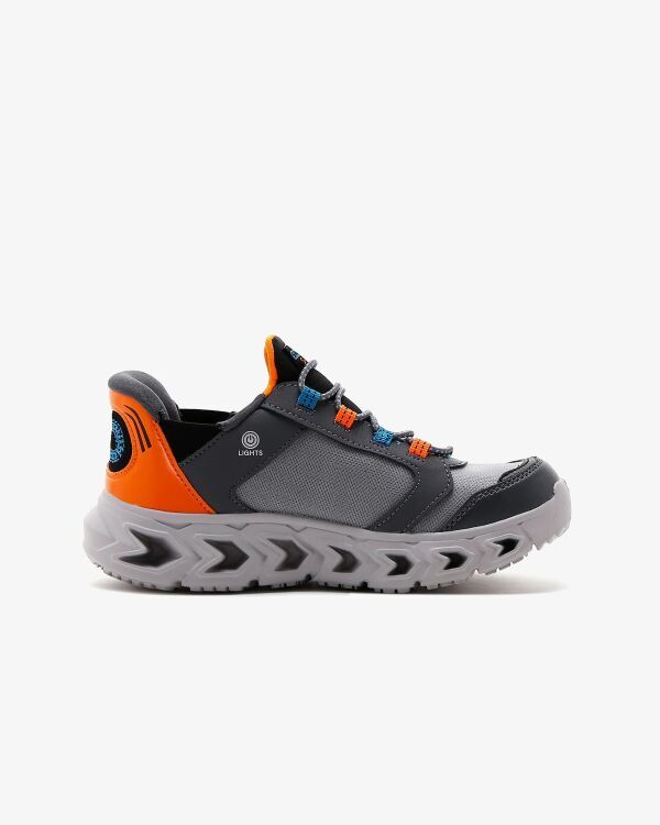 Skechers HYPNO-FLASH 2.0 - ODELUX Gri Çocuk Günlük Ayakkabı - 1
