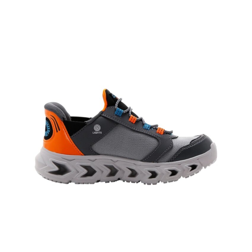 Skechers HYPNO-FLASH 2.0 - ODELUX Gri Çocuk Günlük Ayakkabı - 2