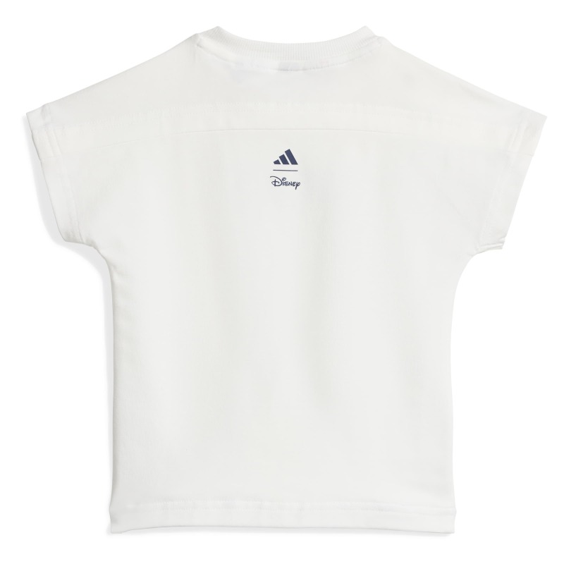 Adidas Disney Frozen Beyaz Çocuk Şort Tshirt Takım - 4