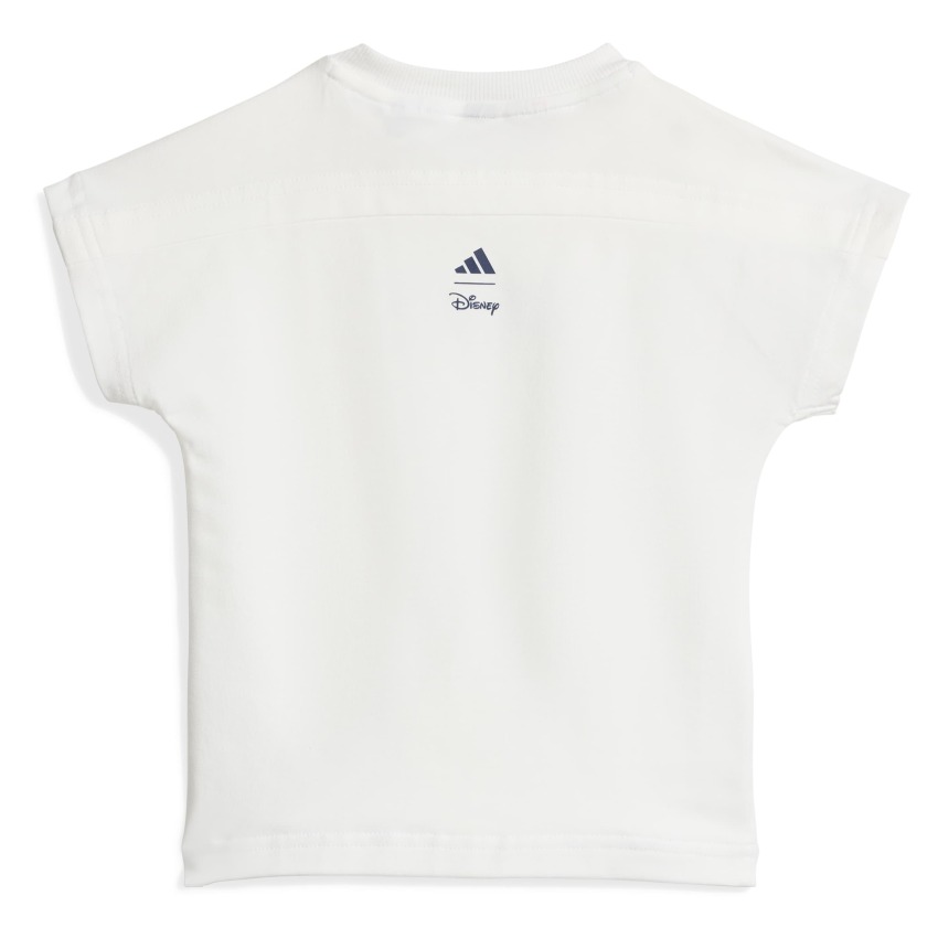 Adidas Disney Frozen Beyaz Çocuk Şort Tshirt Takım - 4